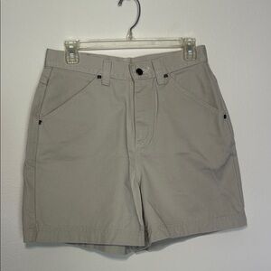 Vintage Riders by Lee High Waist Cream Shorts size 8